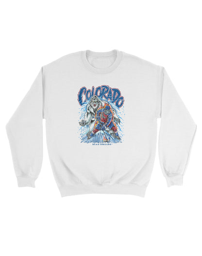 COLORADO HOCKEY KIDS CREWNECK SWEATSHIRT