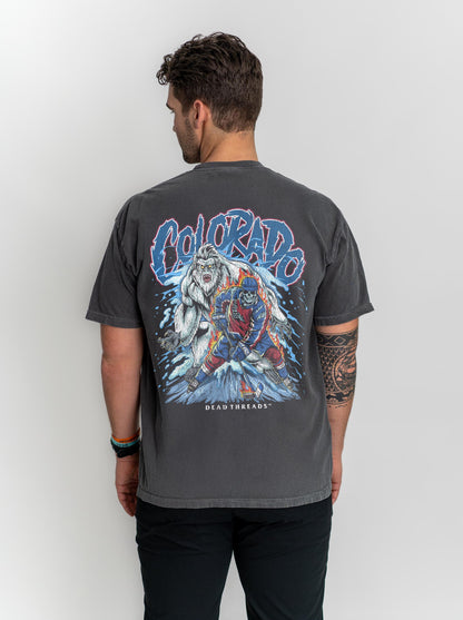 COLORADO HOCKEY - “3 SKULL” PREMIUM T-SHIRT