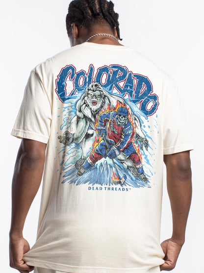 COLORADO HOCKEY - “3 SKULL” PREMIUM T-SHIRT