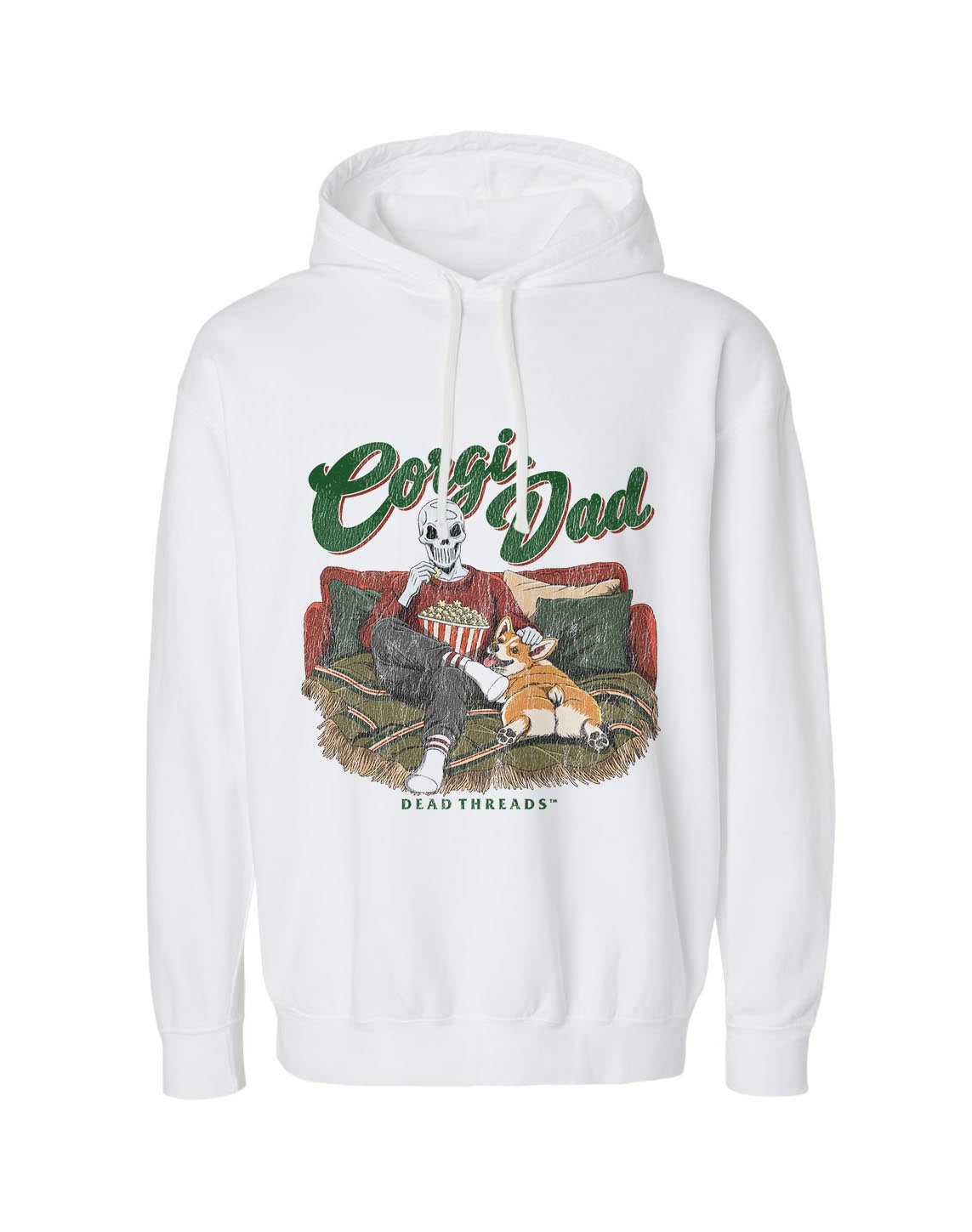 CORGI DAD - LIGHTWEIGHT HOODIE