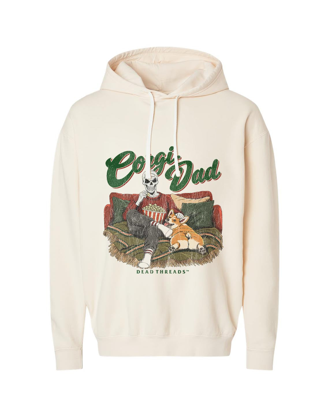 CORGI DAD - LIGHTWEIGHT HOODIE