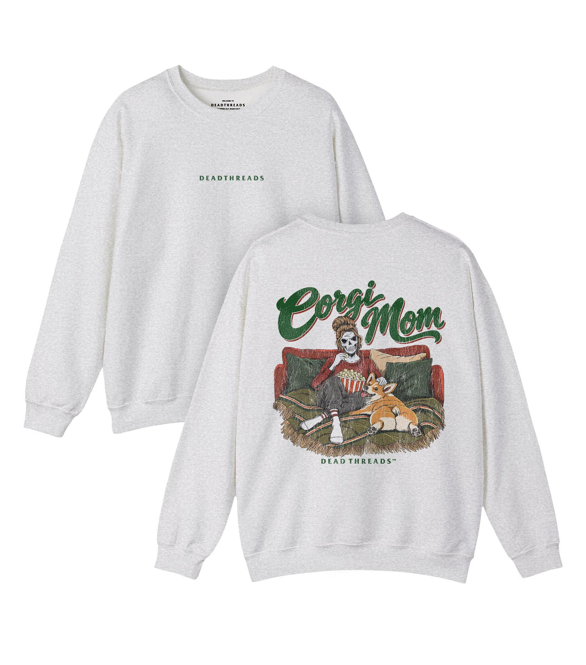 CORGI MOM - “DT ESSENTIAL" CREWNECK SWEATSHIRT