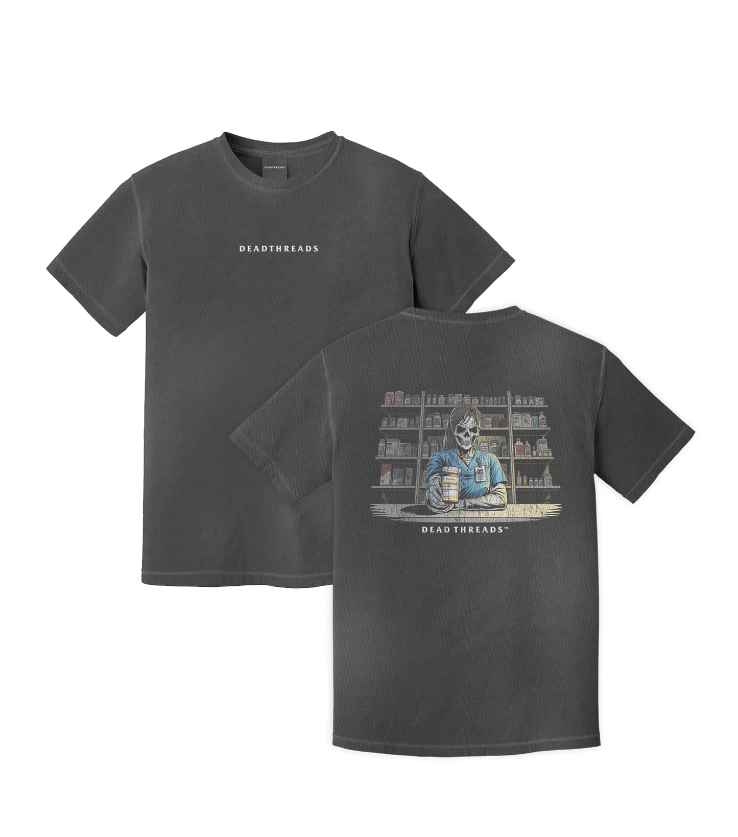 CRYPTS & SCRIPTS (PHARMACY TECH, FEMALE) - “DT ESSENTIAL" PREMIUM T-SHIRT