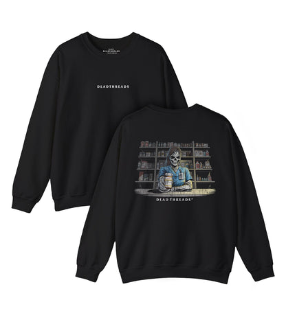 CRYPTS & SCRIPTS (PHARMACY TECH, FEMALE) - “DT ESSENTIAL" CREWNECK SWEATSHIRT