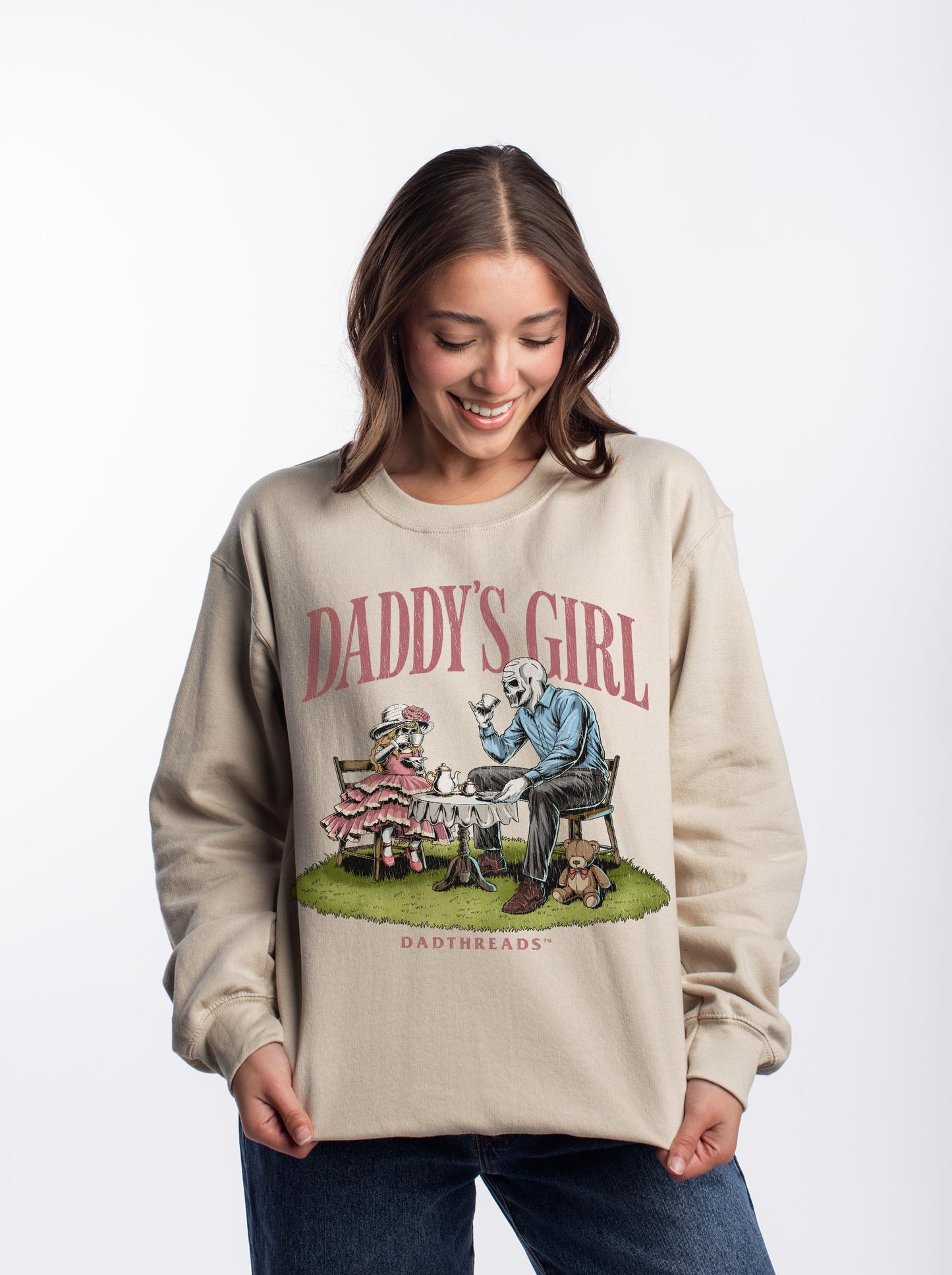 DADDY'S GIRL - CREWNECK SWEATSHIRT