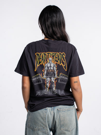 DEAD LIFT v1 - “3 SKULL” PREMIUM T-SHIRT