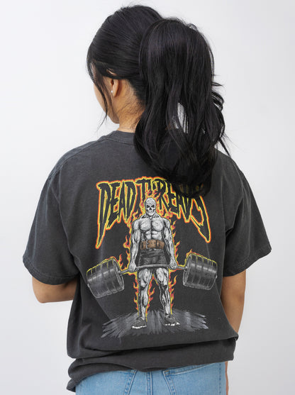 DEAD LIFT v1 - “3 SKULL” PREMIUM T-SHIRT