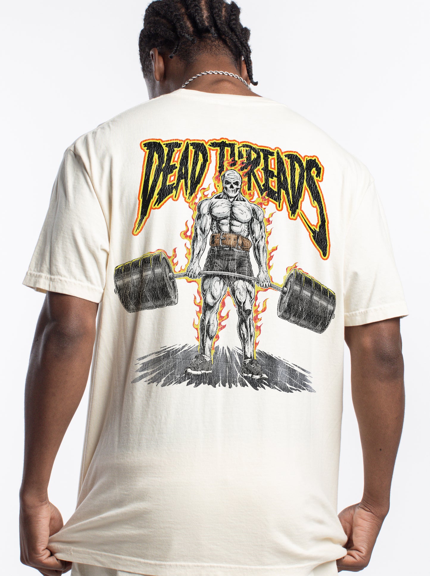 DEAD LIFT v1 - “3 SKULL” PREMIUM T-SHIRT