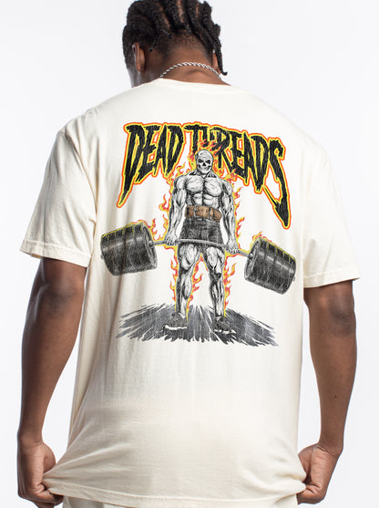 DEAD LIFT v1 - “3 SKULL” PREMIUM T-SHIRT