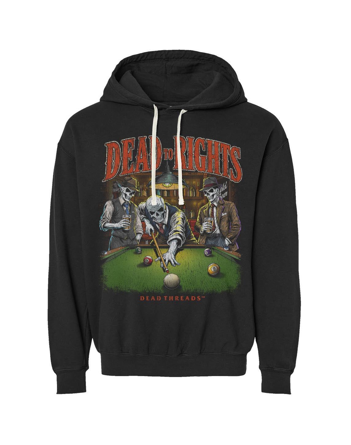 DEAD TO RIGHTS - LIGHTWEIGHT HOODIE
