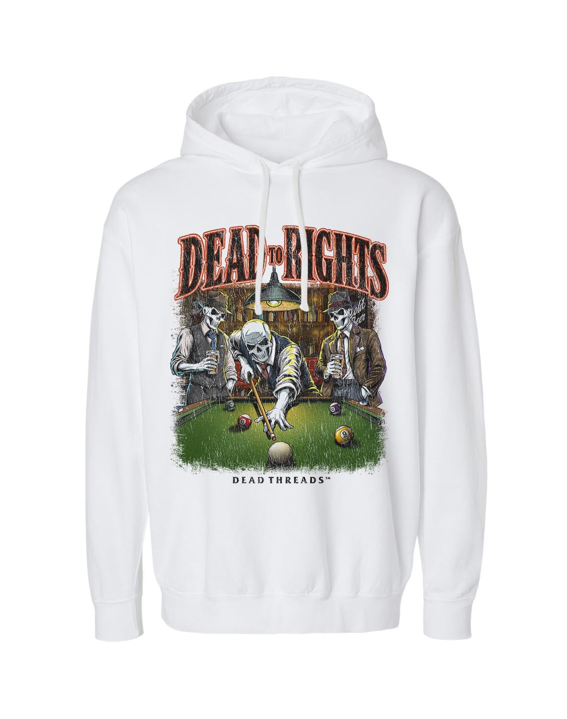 DEAD TO RIGHTS - LIGHTWEIGHT HOODIE