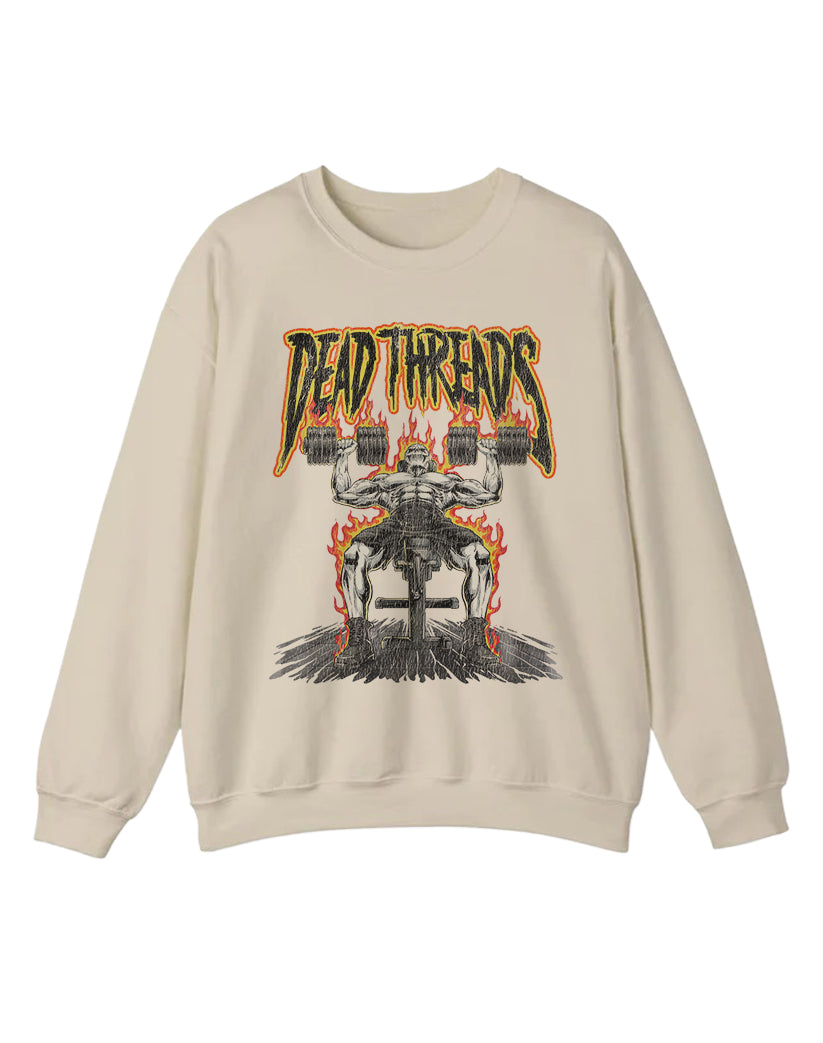DEATH PRESS CREWNECK SWEATSHIRT