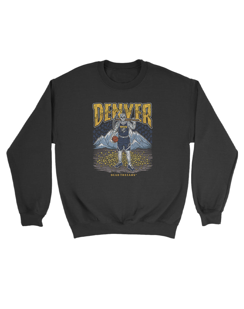 DENVER BASKETBALL KIDS CREWNECK SWEATSHIRT