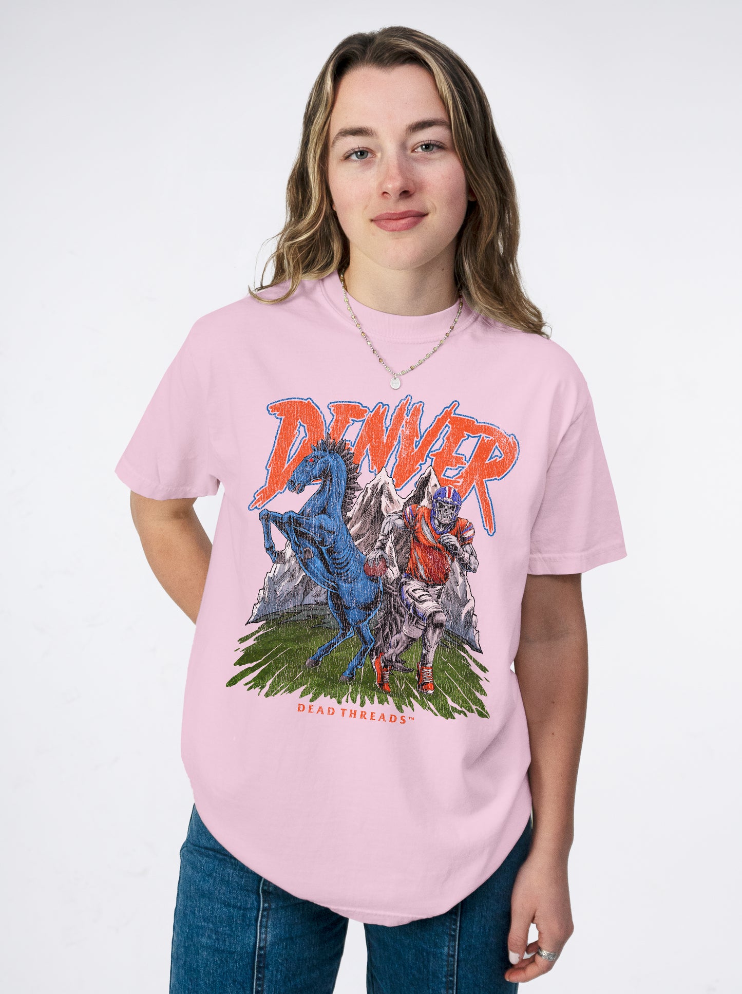 DENVER FOOTBALL FOOTBALL v2 - PINK