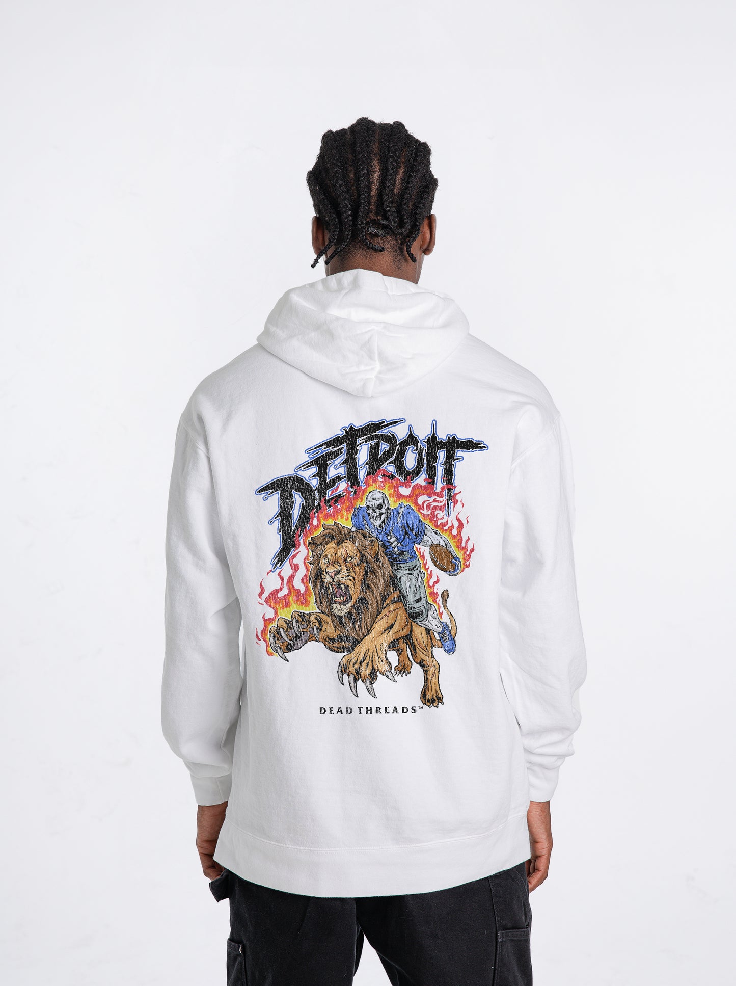 DETROIT FOOTBALL v2 - HOODIE