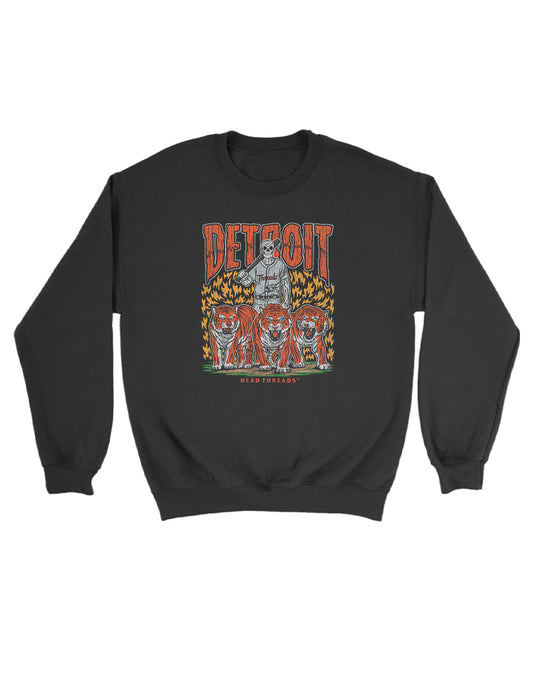 DETROIT BASEBALL KIDS CREWNECK SWEATSHIRT