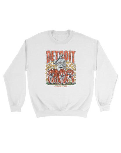 DETROIT BASEBALL KIDS CREWNECK SWEATSHIRT