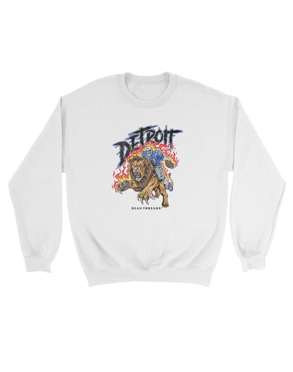 DETROIT FOOTBALL v2 KIDS CREWNECK SWEATSHIRT