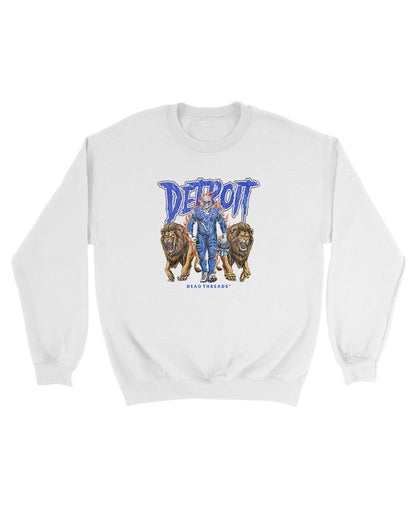 DETROIT FOOTBALL v4 KIDS CREWNECK SWEATSHIRT