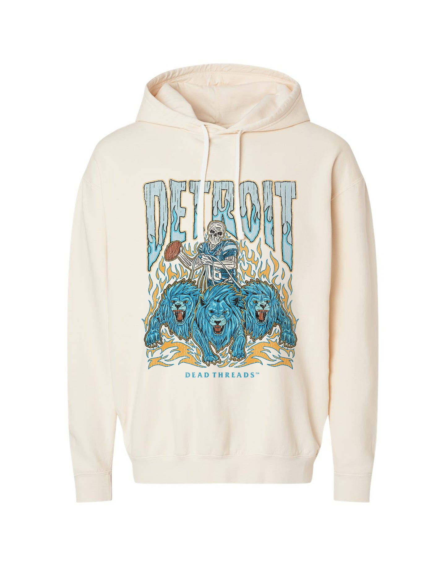 DETROIT FOOTBALL - LIGHTWEIGHT HOODIE