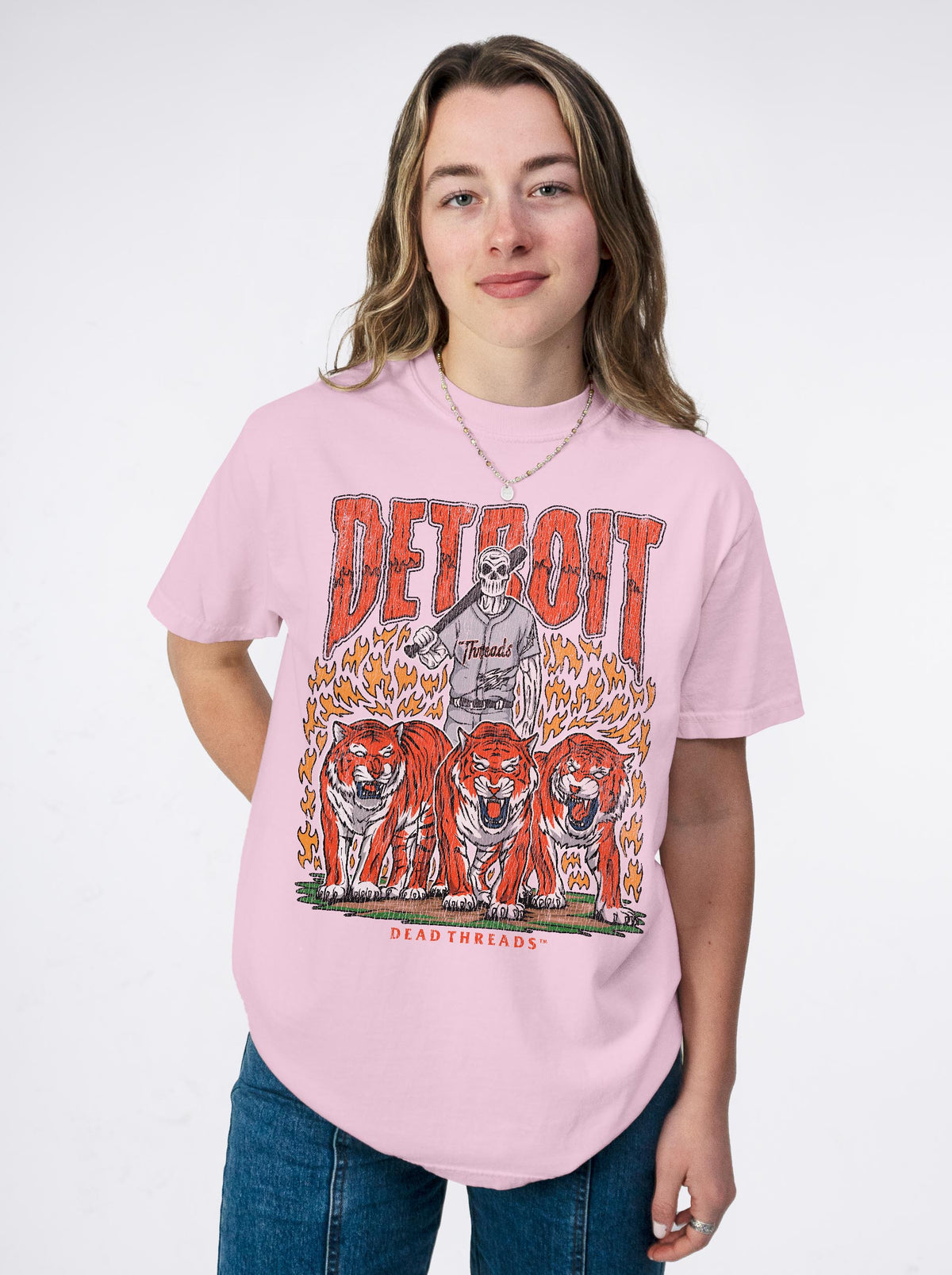DETROIT BASEBALL - PINK