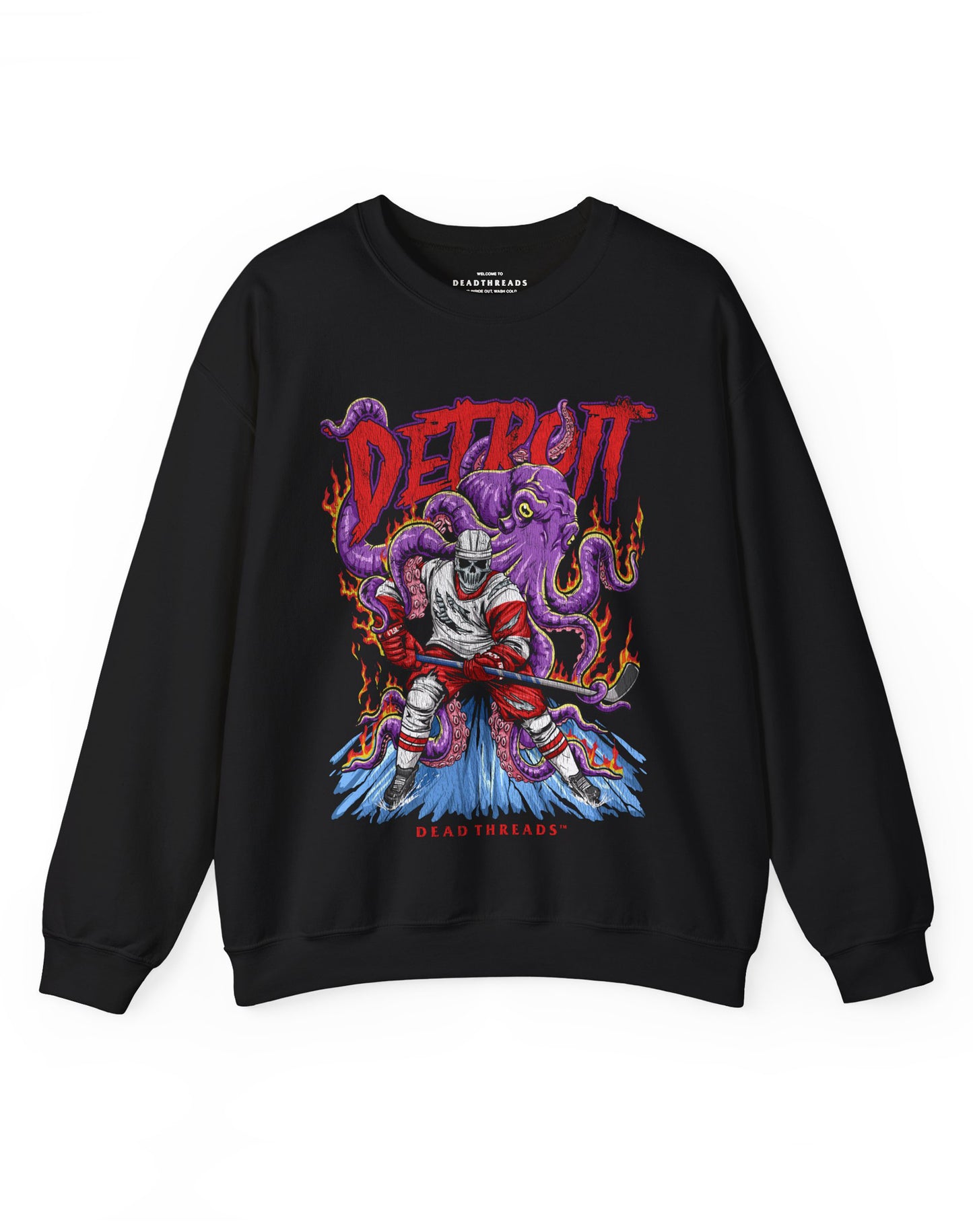 DETROIT HOCKEY CREWNECK SWEATSHIRT