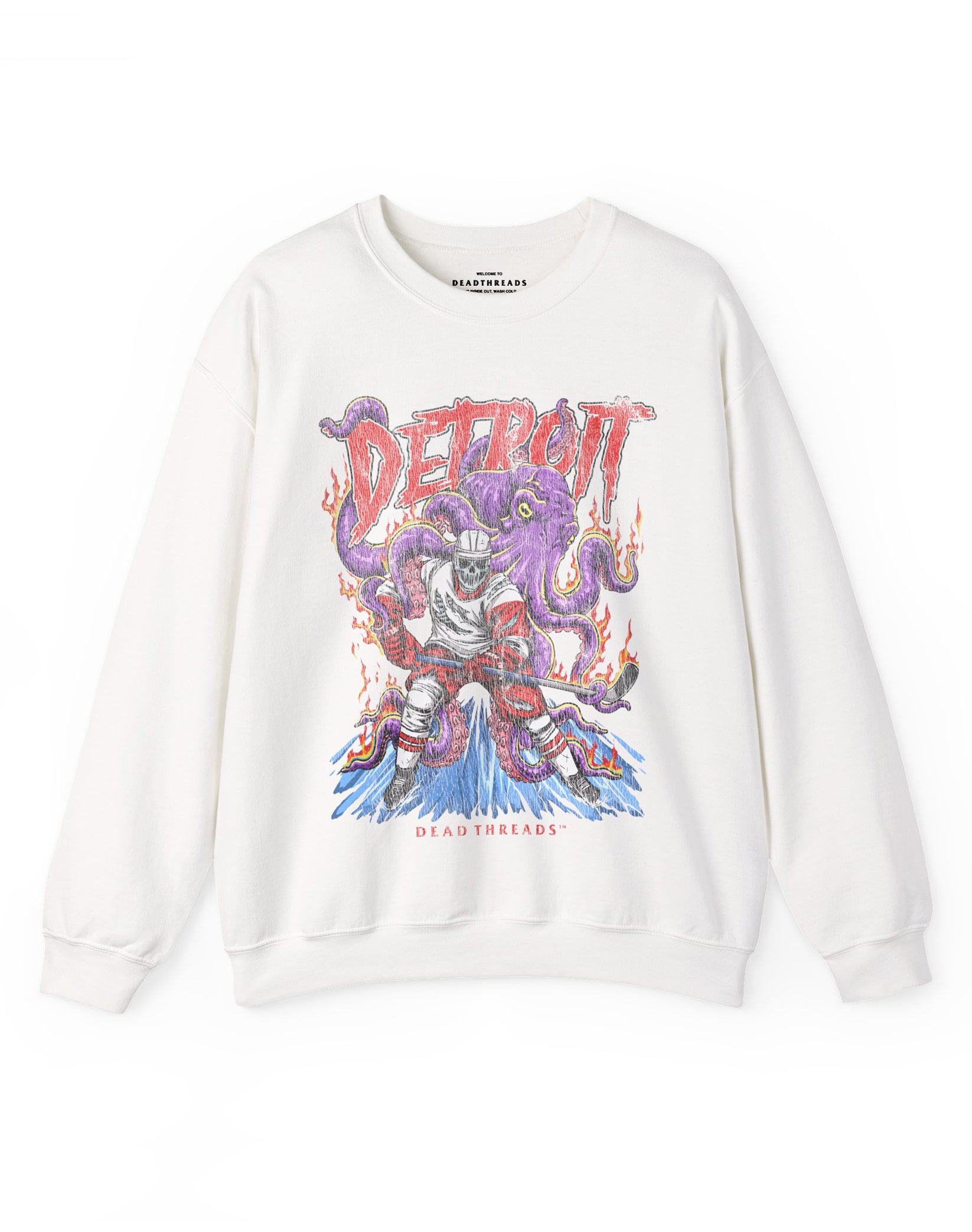 DETROIT HOCKEY CREWNECK SWEATSHIRT – Dead Threads Apparel