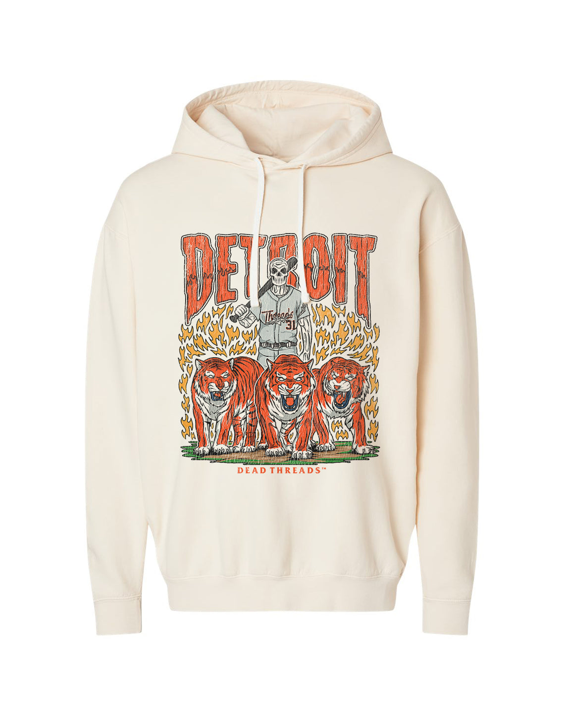 DETROIT BASEBALL - LIGHTWEIGHT HOODIE