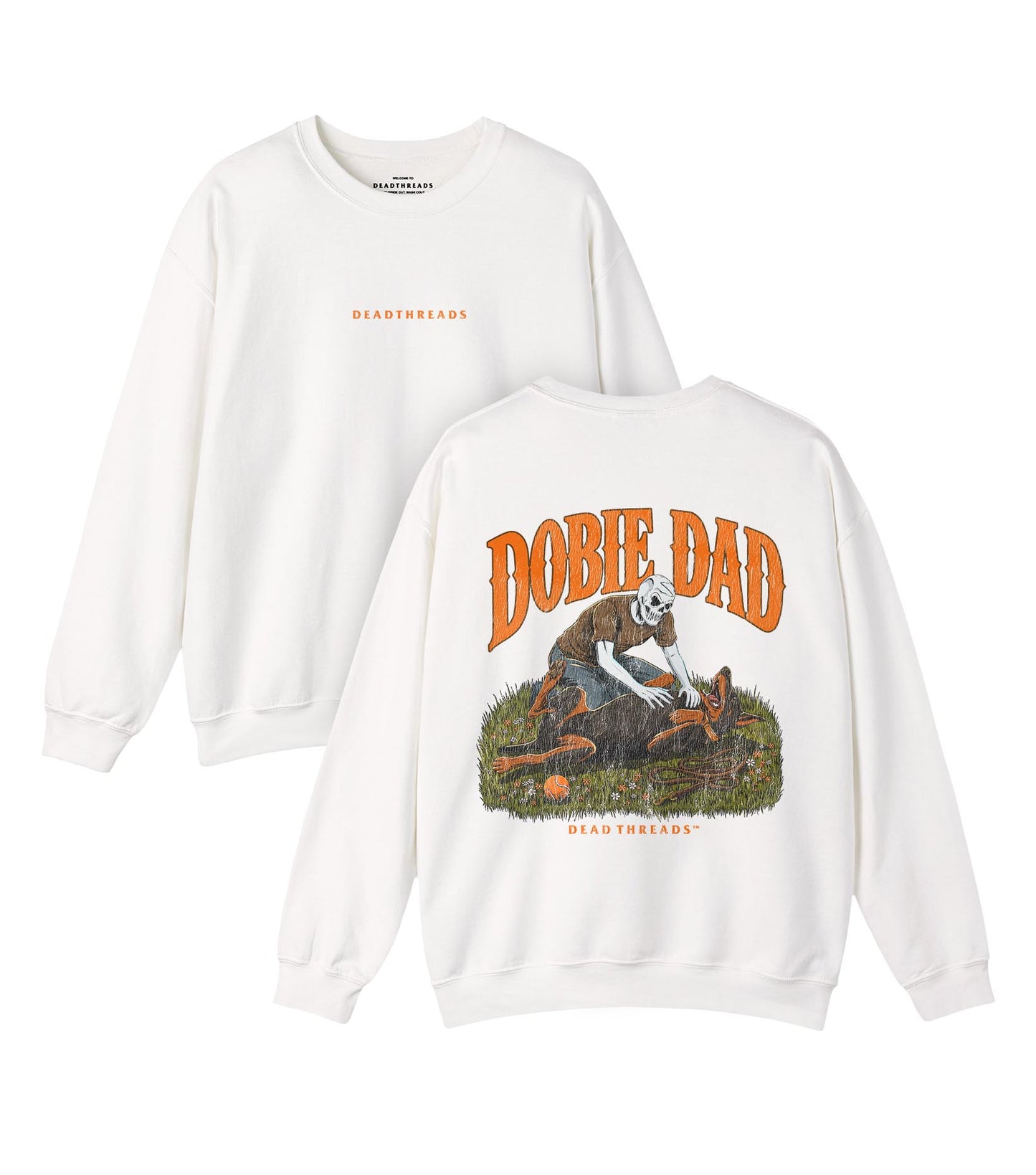 DOBIE DAD - “DT ESSENTIAL" CREWNECK SWEATSHIRT