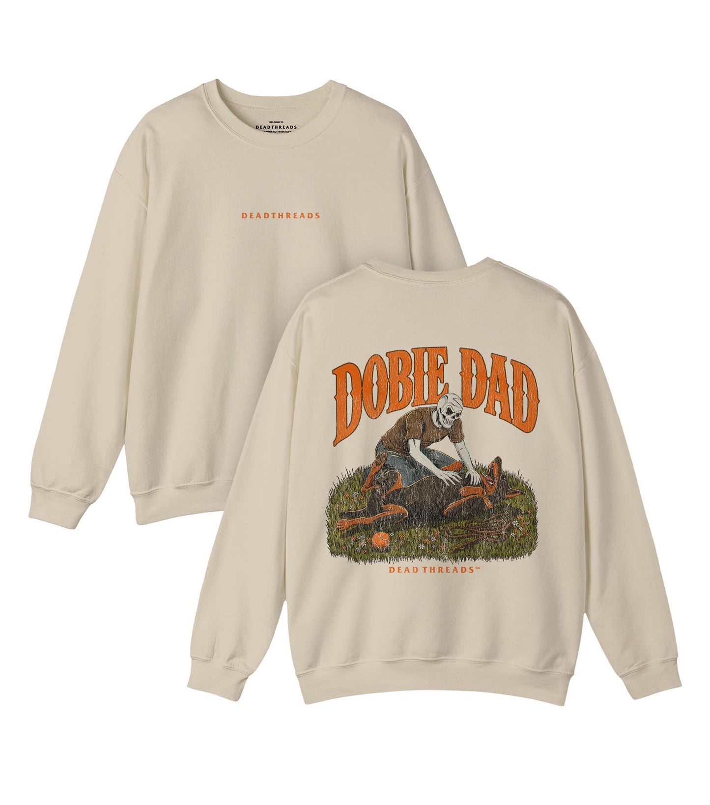 DOBIE DAD - “DT ESSENTIAL" CREWNECK SWEATSHIRT