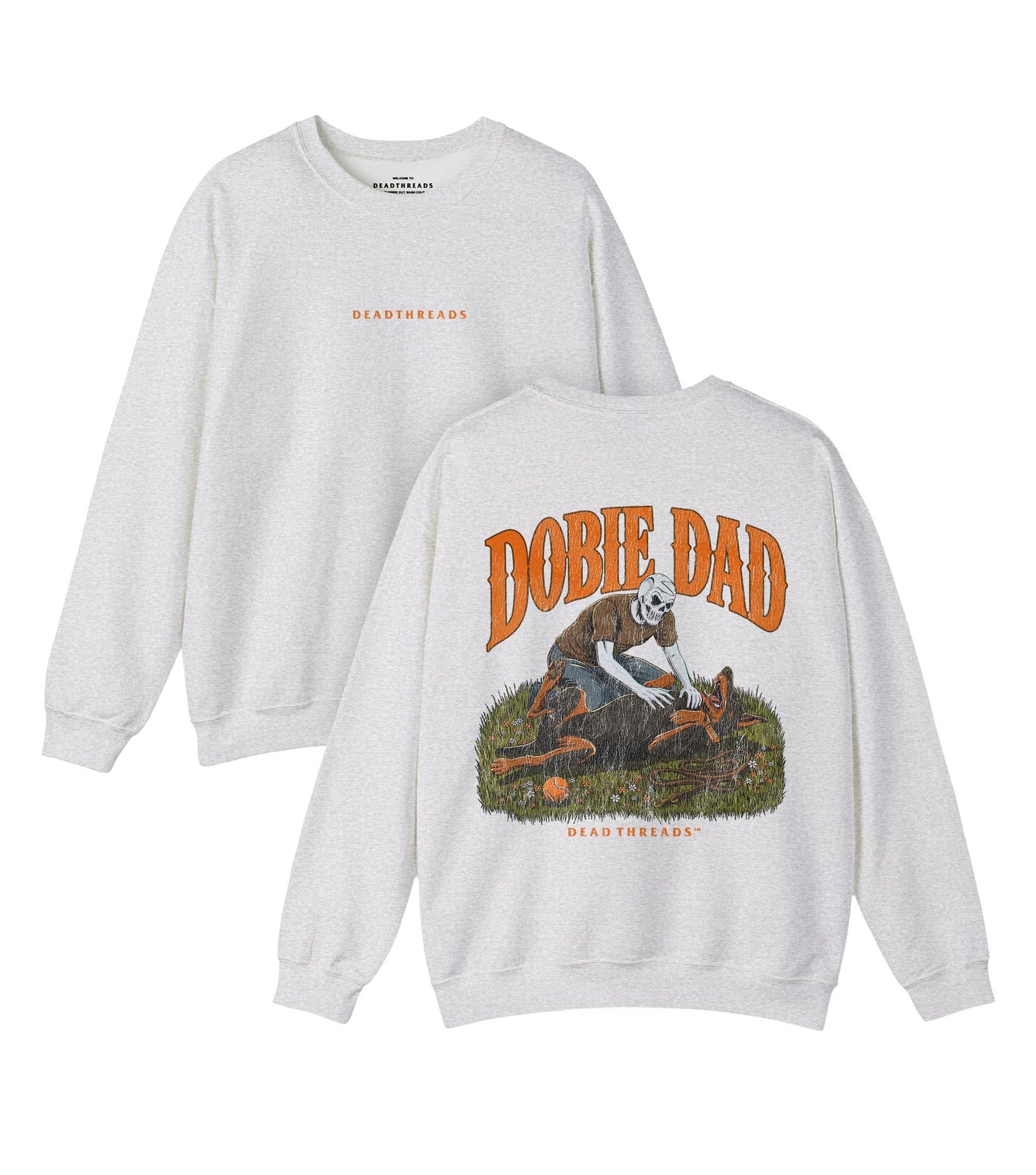 DOBIE DAD - “DT ESSENTIAL" CREWNECK SWEATSHIRT