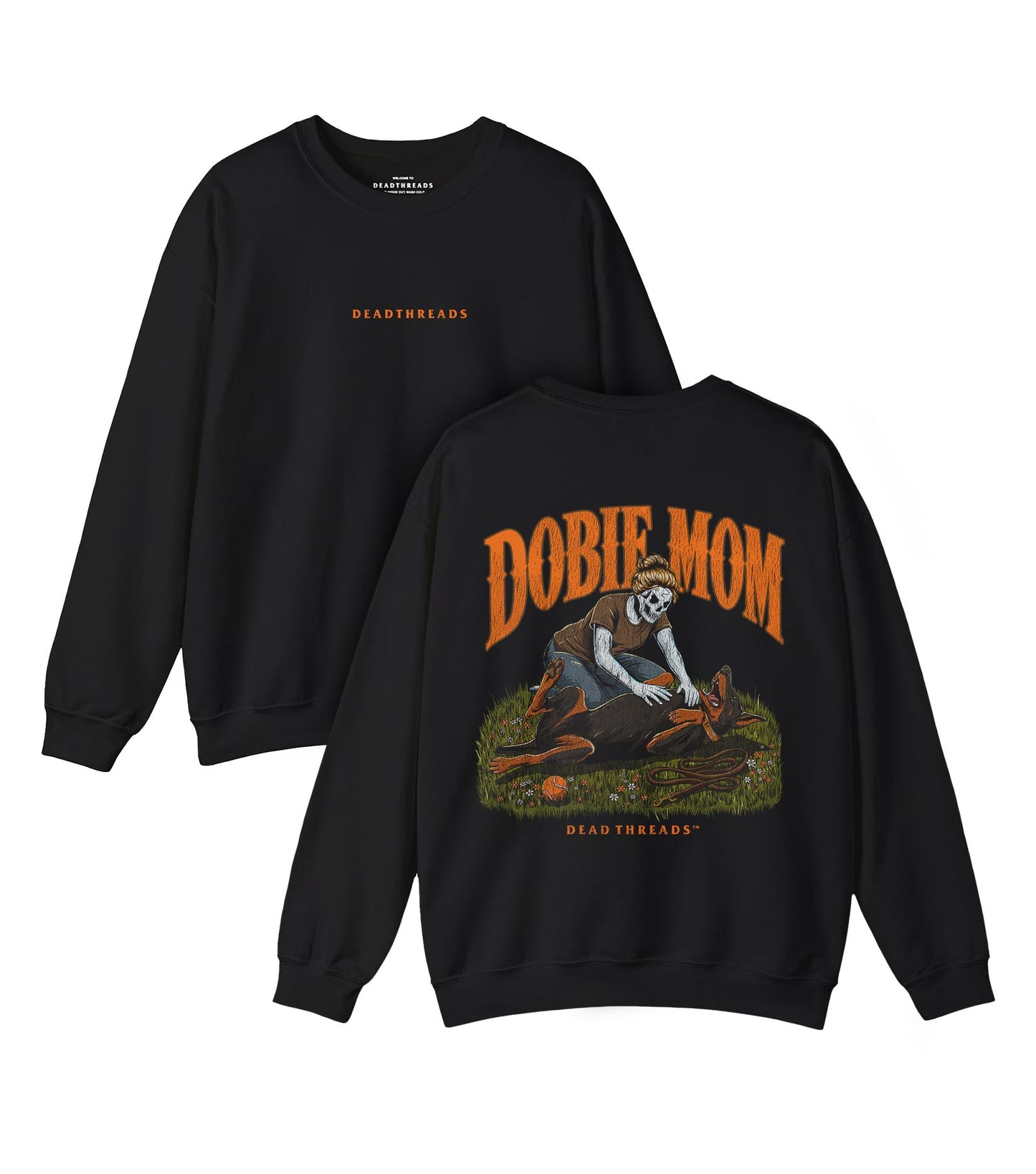 DOBIE MOM - “DT ESSENTIAL" CREWNECK SWEATSHIRT
