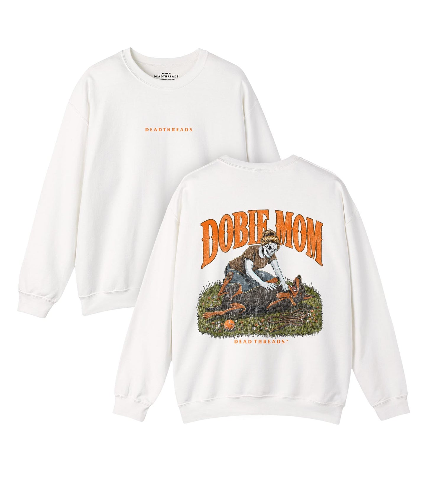 DOBIE MOM - “DT ESSENTIAL" CREWNECK SWEATSHIRT
