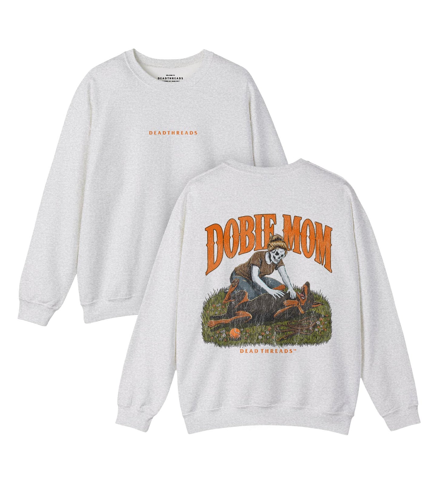 DOBIE MOM - “DT ESSENTIAL" CREWNECK SWEATSHIRT