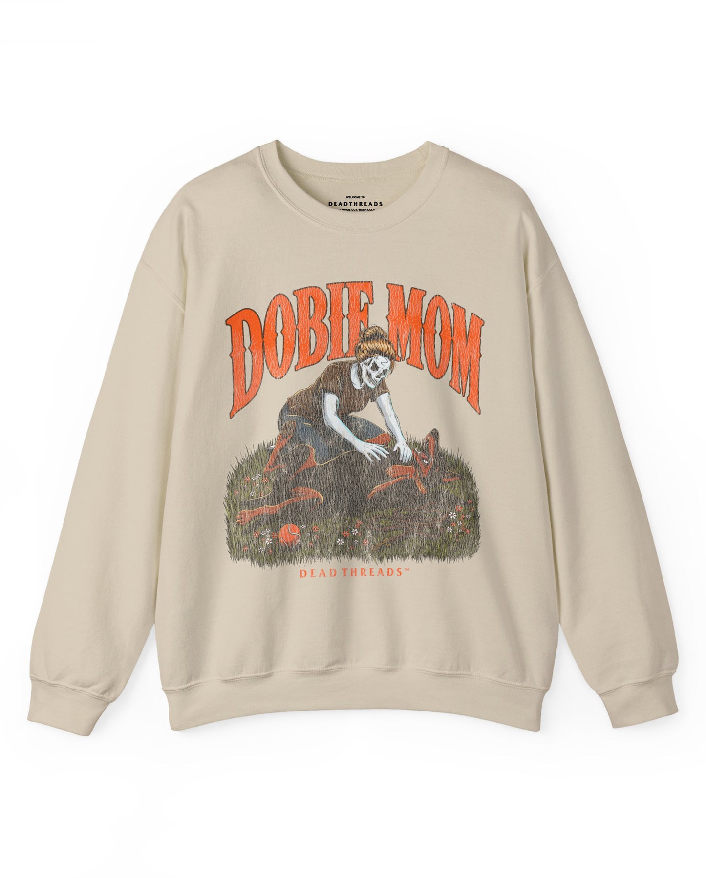 DOBIE MOM - CREWNECK SWEATSHIRT