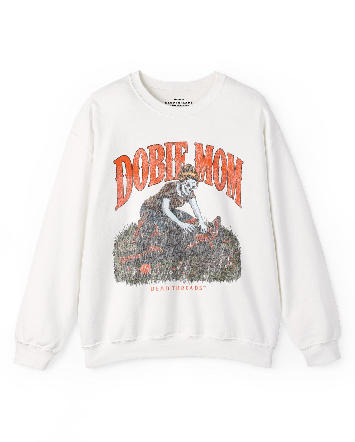 DOBIE MOM - CREWNECK SWEATSHIRT