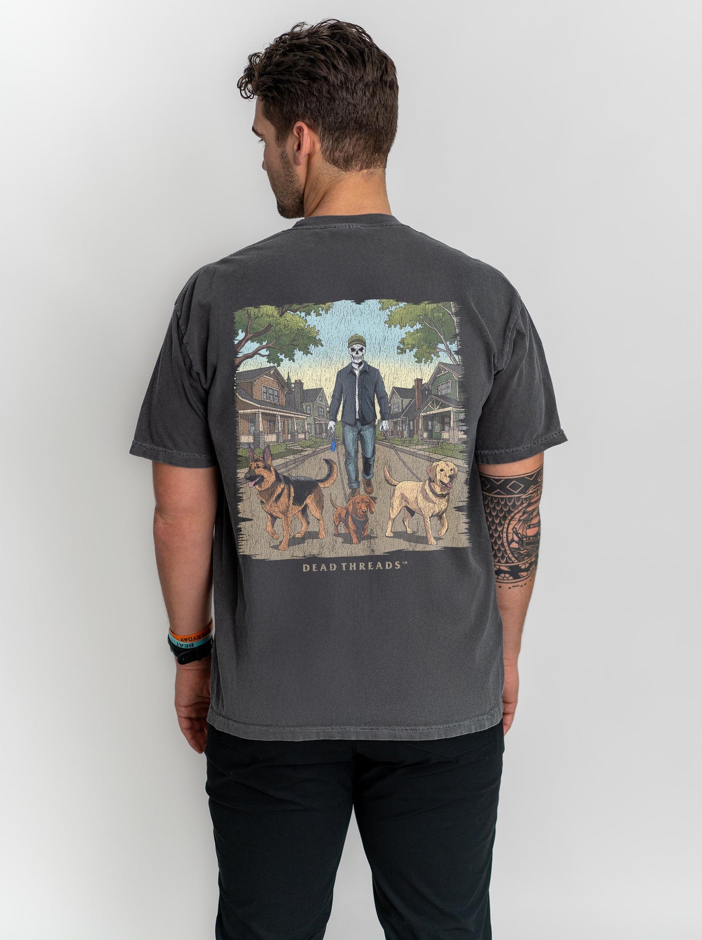 DOG WALKER (MALE) - “DT ESSENTIAL" PREMIUM T-SHIRT