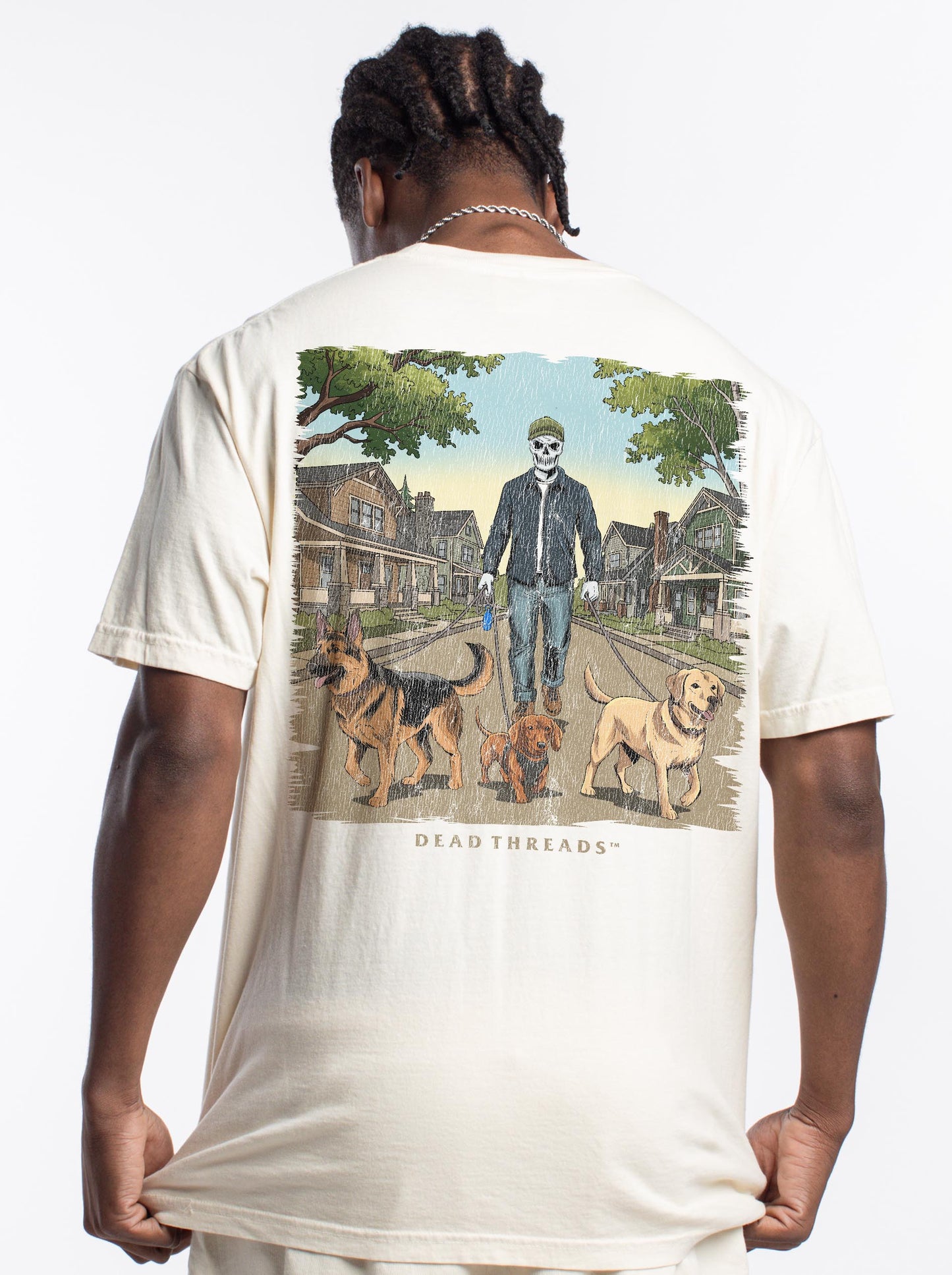 DOG WALKER (MALE) - “DT ESSENTIAL" PREMIUM T-SHIRT