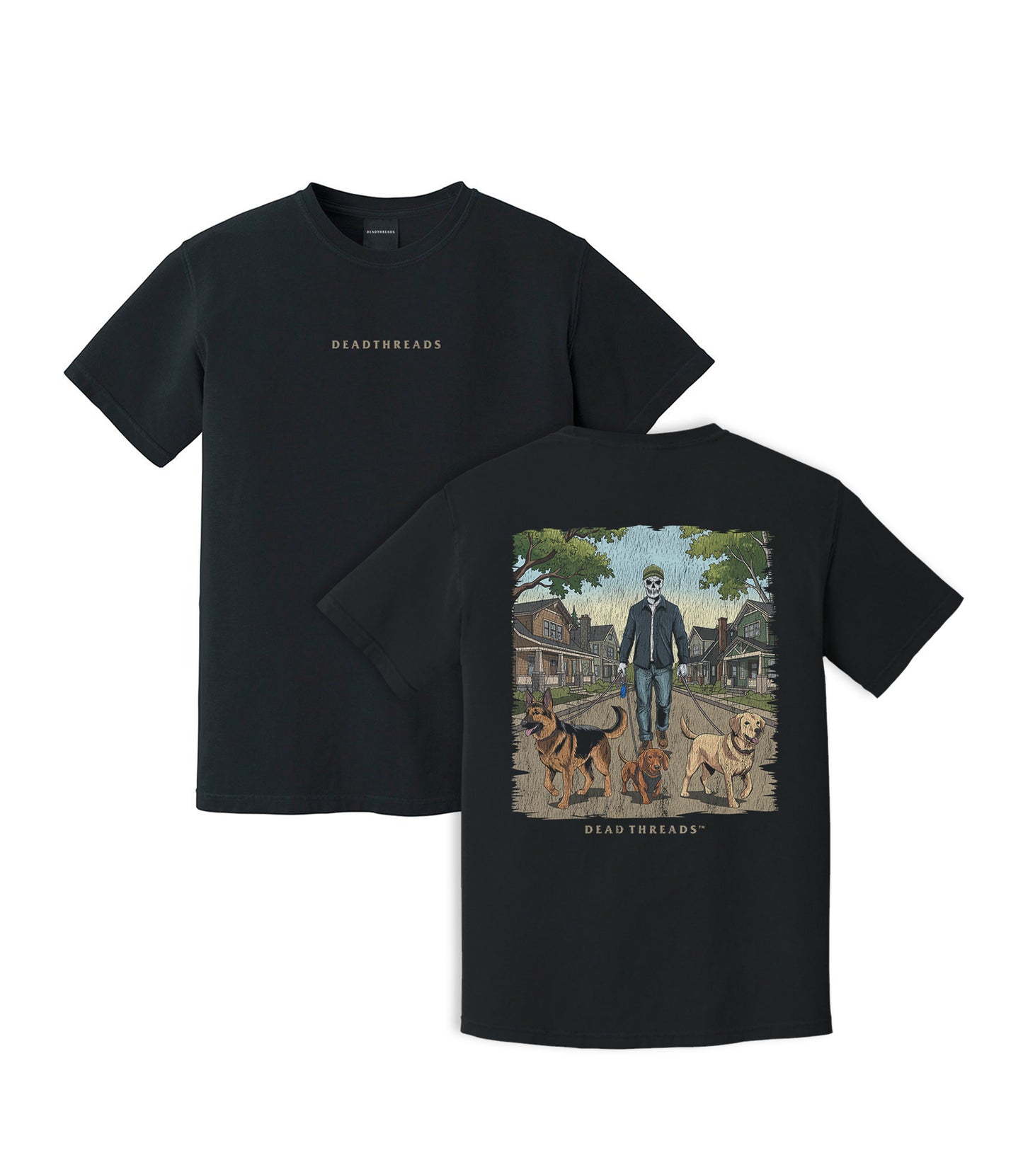 DOG WALKER (MALE) - “DT ESSENTIAL" PREMIUM T-SHIRT