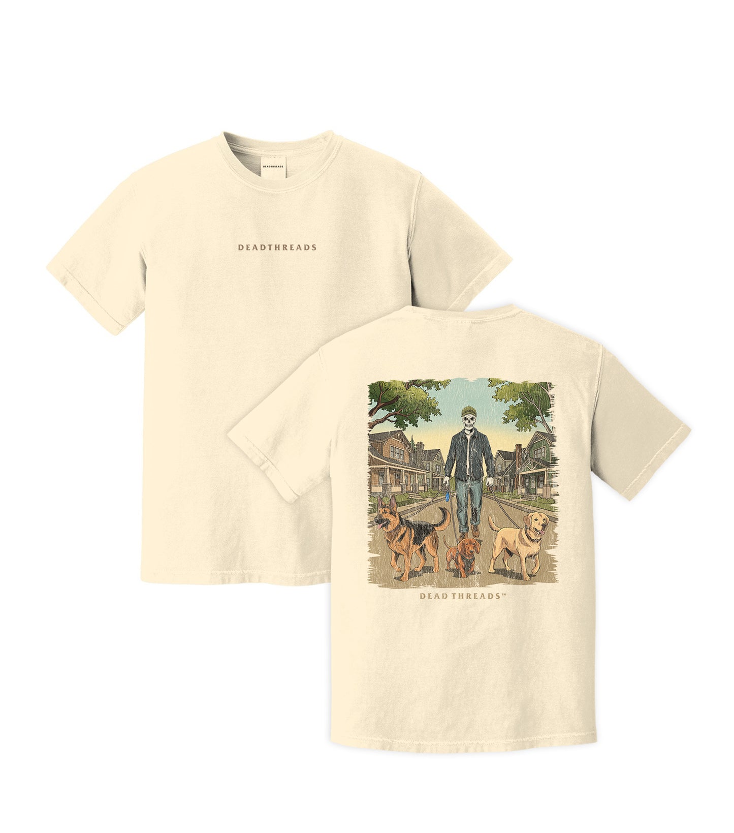 DOG WALKER (MALE) - “DT ESSENTIAL" PREMIUM T-SHIRT