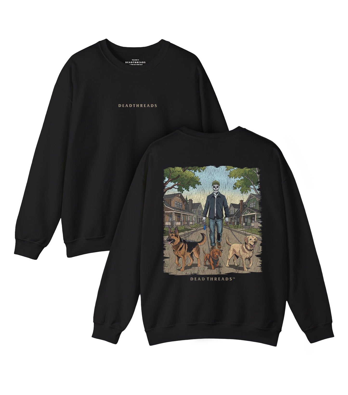 DOG WALKER (MALE) - “DT ESSENTIAL" CREWNECK SWEATSHIRT