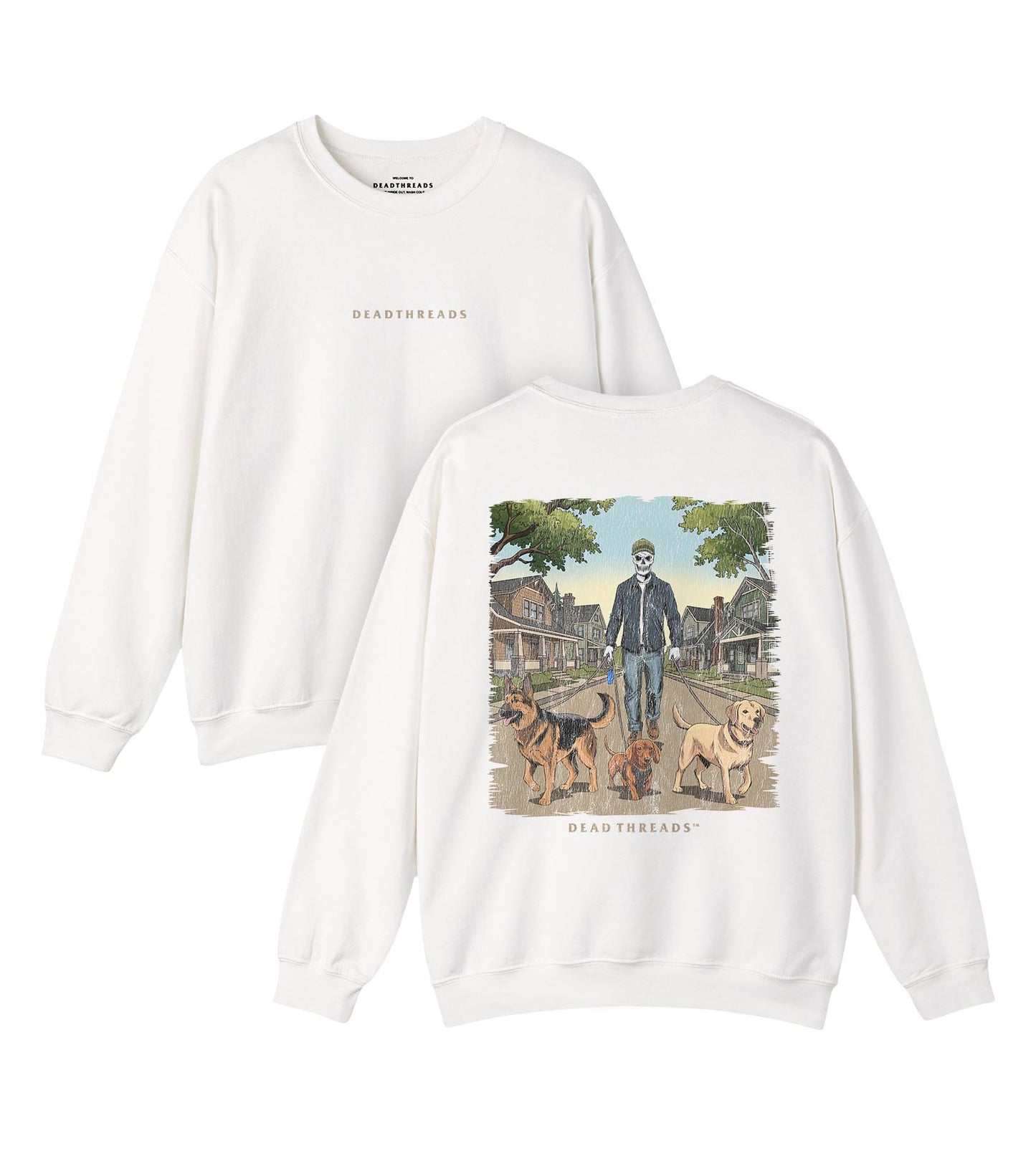 DOG WALKER (MALE) - “DT ESSENTIAL" CREWNECK SWEATSHIRT