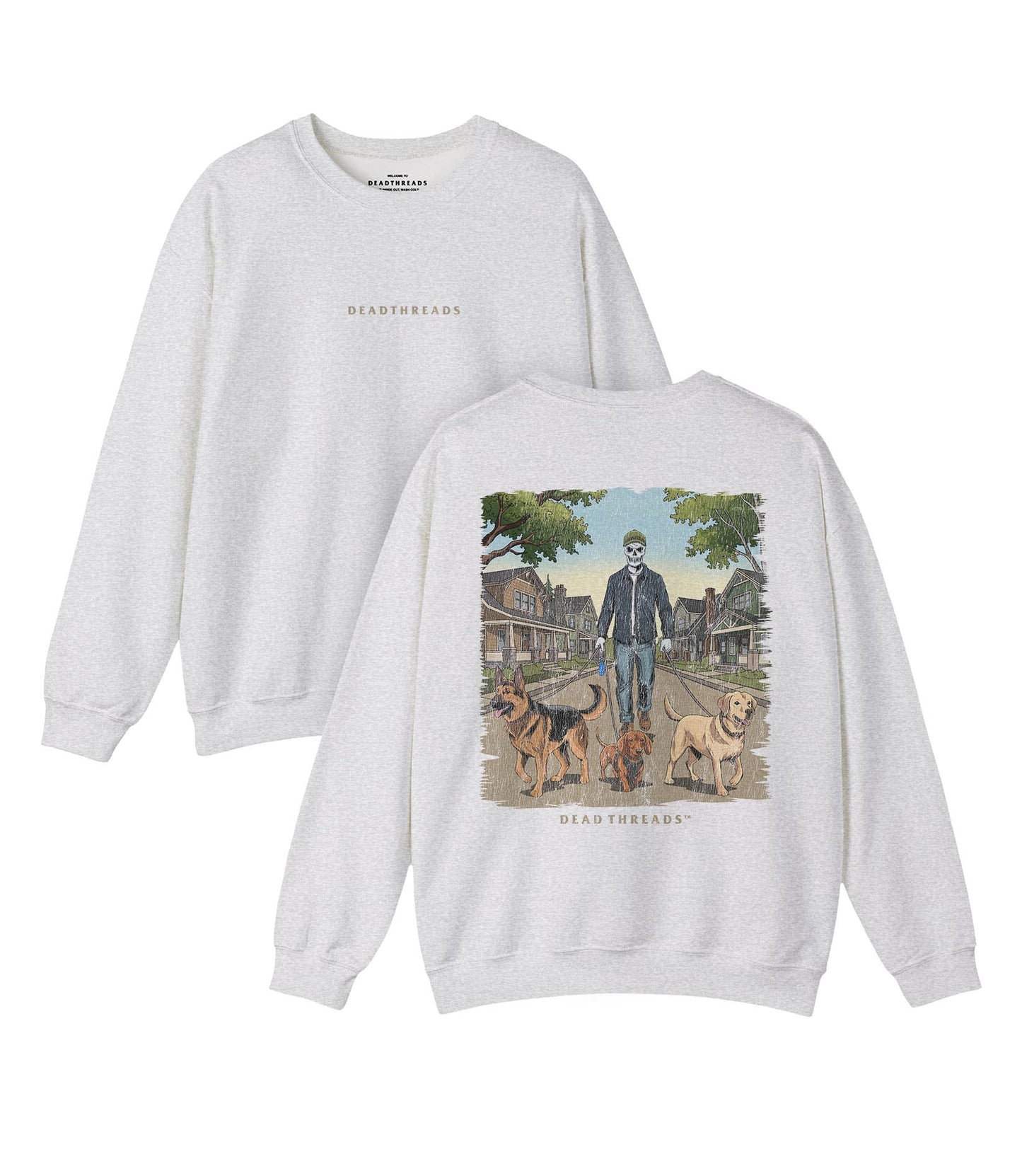 DOG WALKER (MALE) - “DT ESSENTIAL" CREWNECK SWEATSHIRT