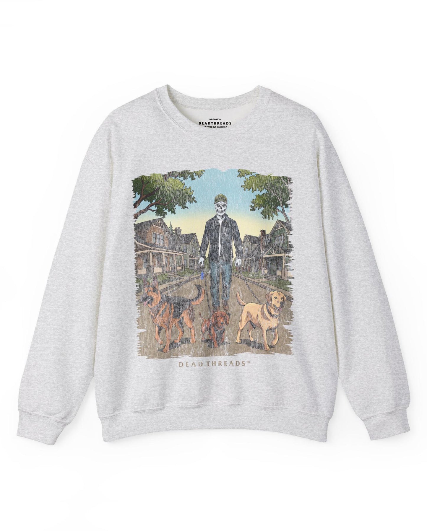 DOG WALKER (MALE) - CREWNECK SWEATSHIRT