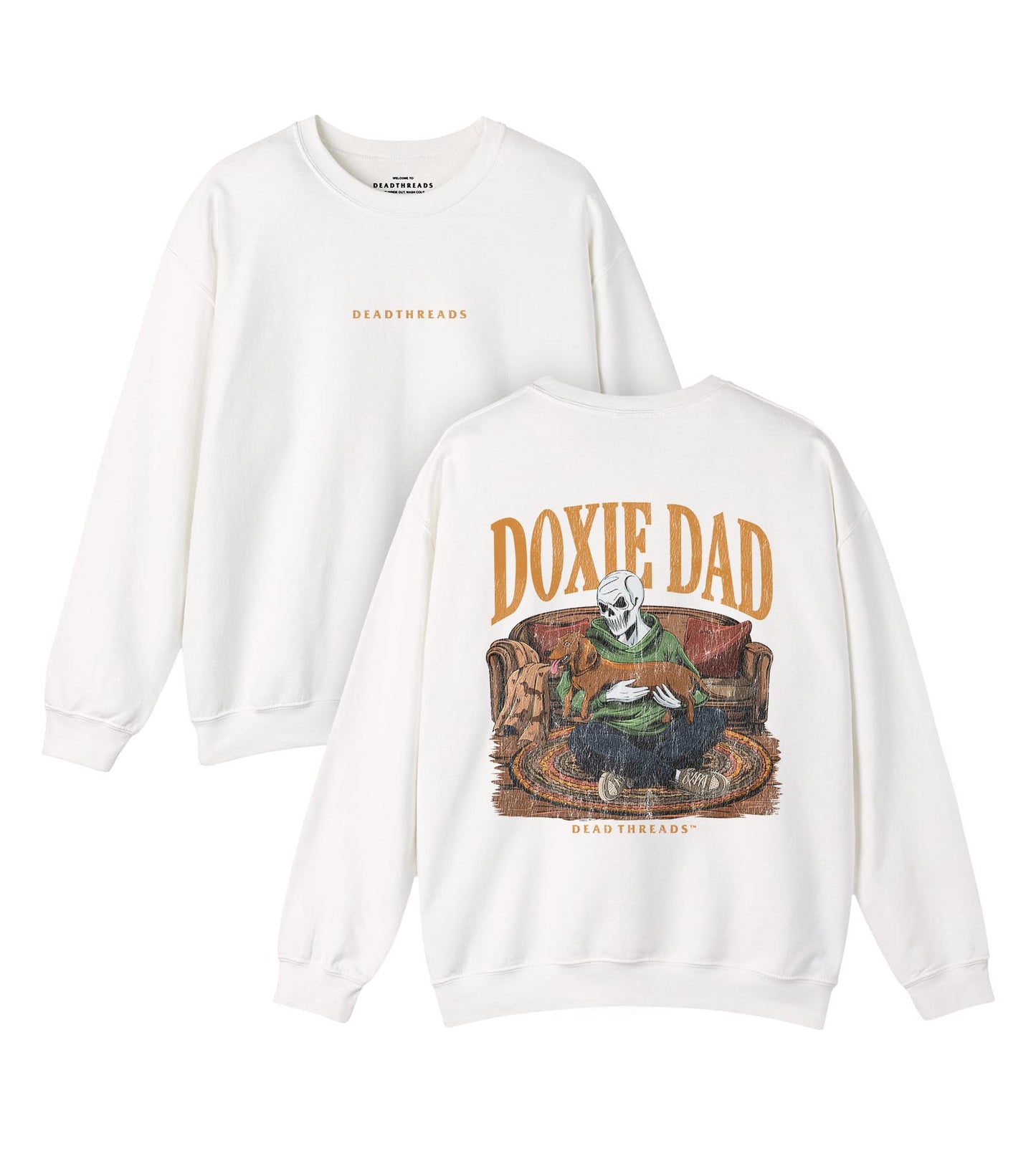 DOXIE DAD - “DT ESSENTIAL" CREWNECK SWEATSHIRT