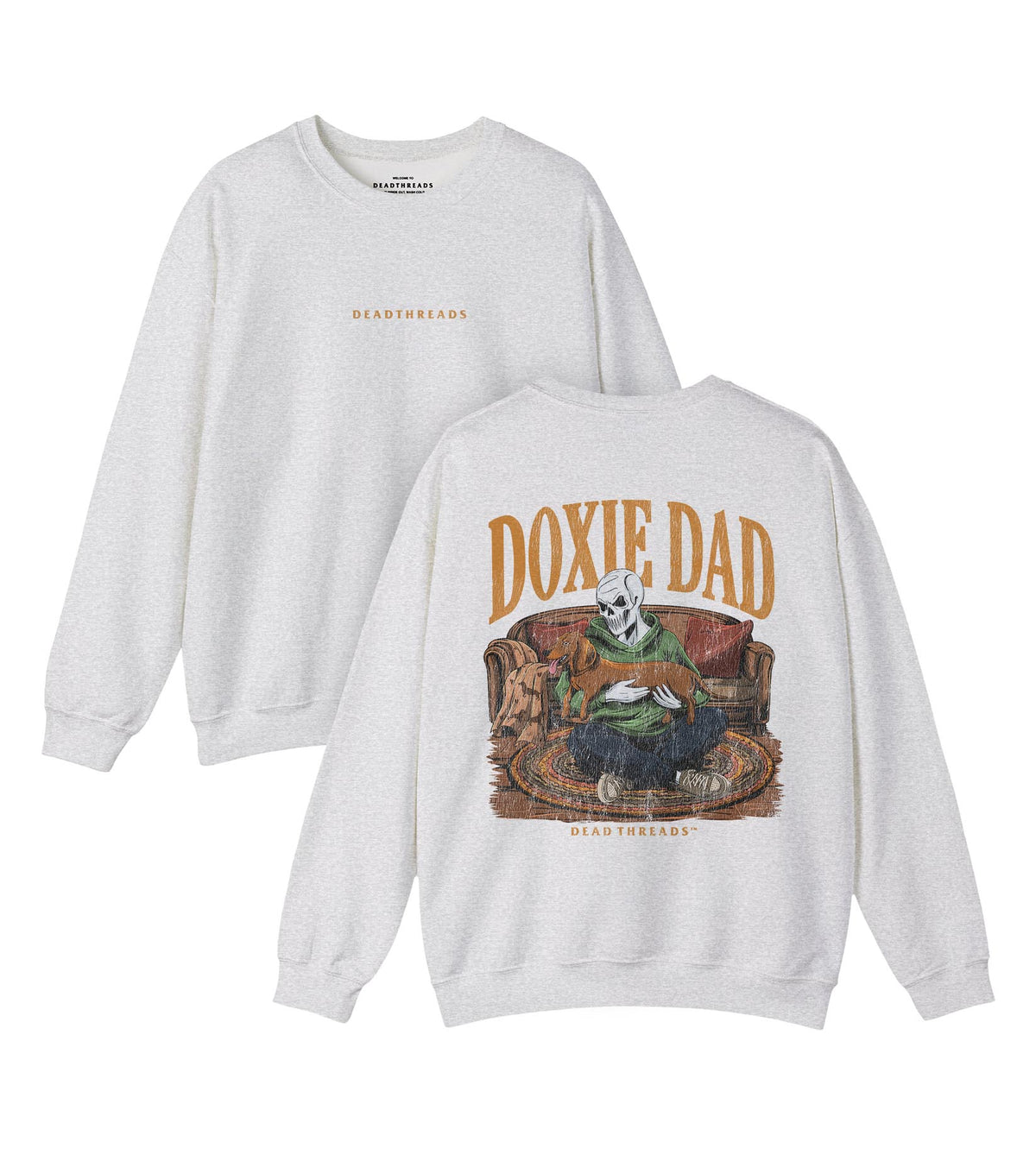 DOXIE DAD - “DT ESSENTIAL" CREWNECK SWEATSHIRT