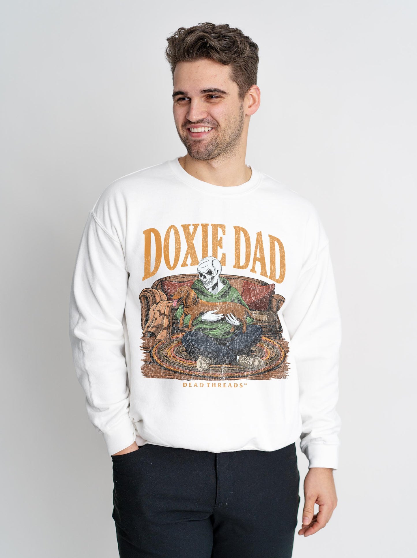 DOXIE DAD - CREWNECK SWEATSHIRT