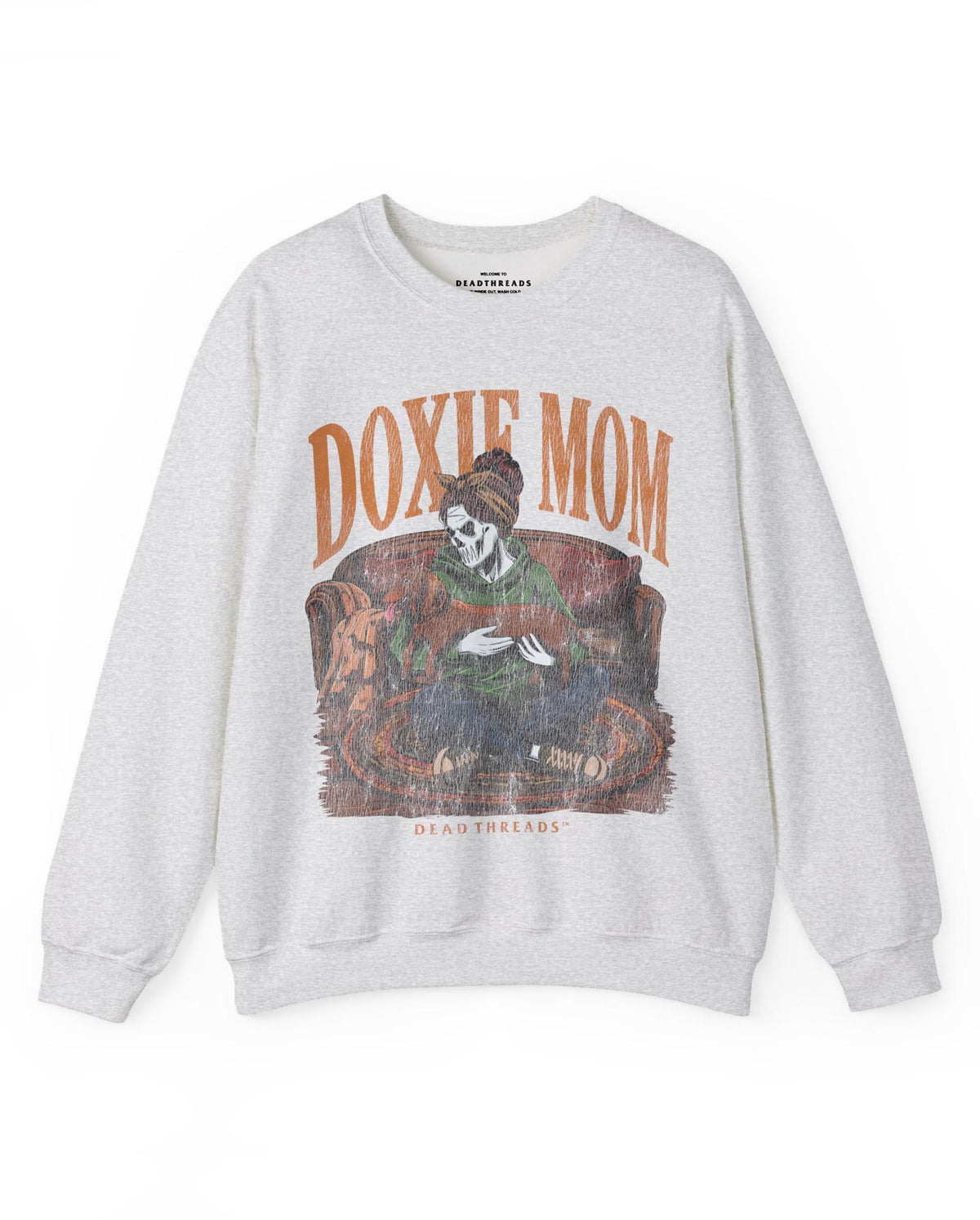 DOXIE MOM - CREWNECK SWEATSHIRT