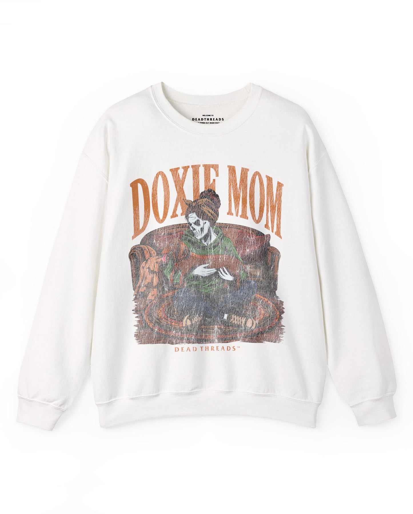 DOXIE MOM - CREWNECK SWEATSHIRT