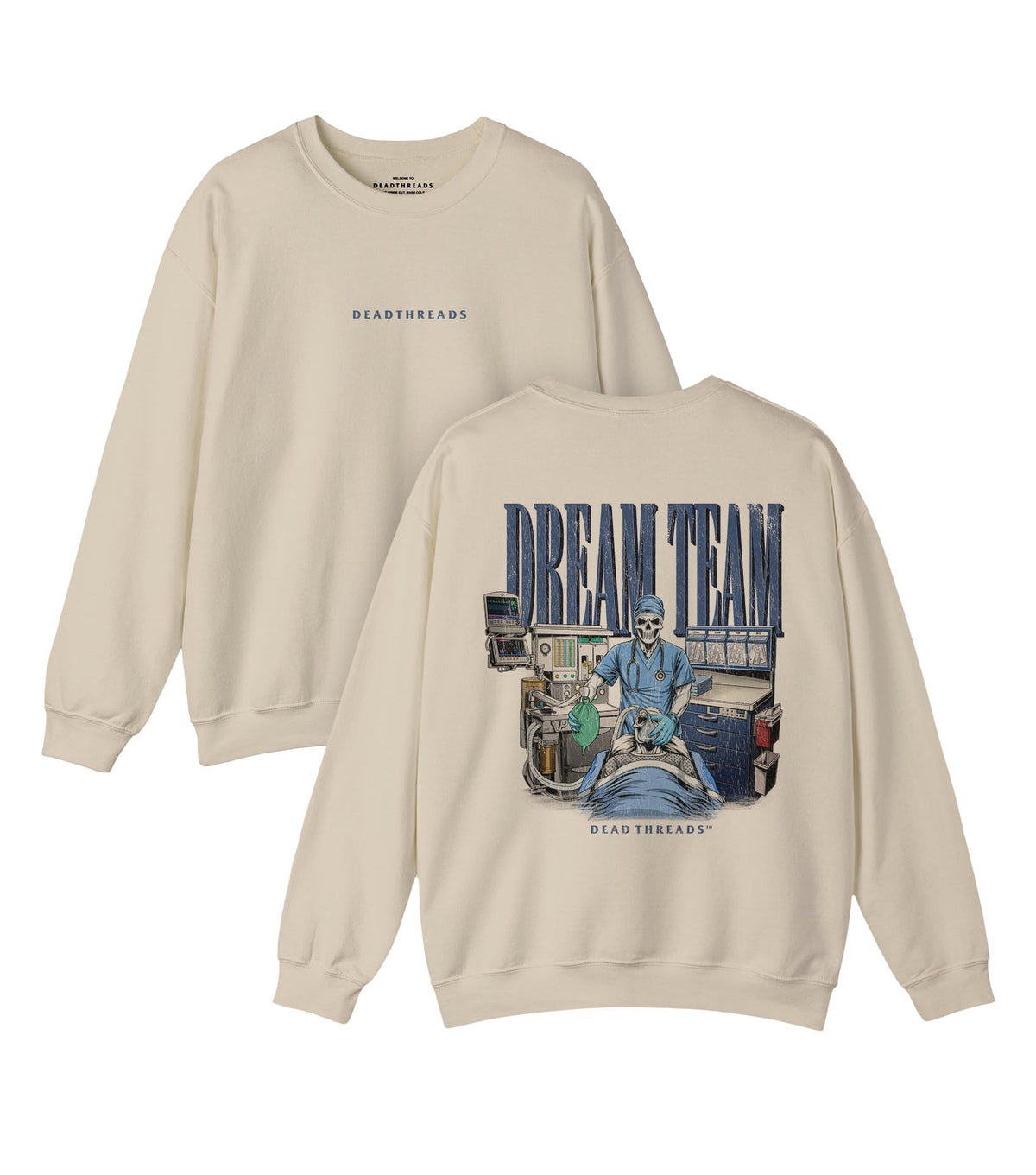 DREAM TEAM - “DT ESSENTIAL" CREWNECK SWEATSHIRT